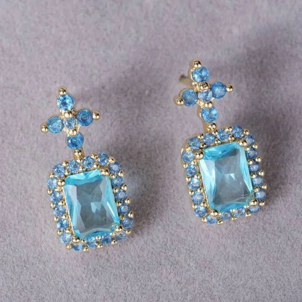 Radiant Blue Earrings R93